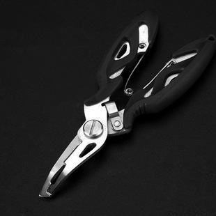 Stainless Steel Bending Nose Pliers Fishing Pliers Multifunctional Luya Pliers Strong Horse Fishing Line Scissors Fish Controller Unhooking Fishing Gear