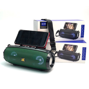 AK353 Новый Два Bluetooth-динамика цифровой дисплей стенд Вызов небольшой стерео двойной динамик портативный сабвуфер
