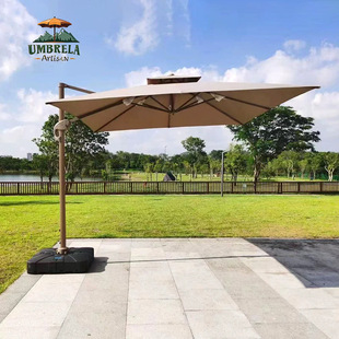 Sunshade umbrellas outdoor leisure courtyard garden commercial sentry box roman umbrella stall sun umbrella factory direct supply cross-border