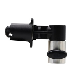 Factory direct hot shoe lamp holder round short handle S Chuck flash lamp holder Baorong Linglong mouth base S bracket
