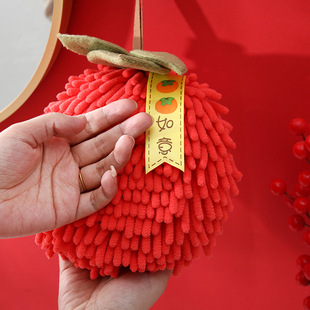 New Year New Year's Day festive kitchen bathroom towel hanging thickened absorbent towel handball towel wholesale