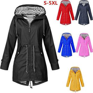 2020 Cross-border Foreign Trade wish Fall/Winter Zipper Women's Rush Clothes Three-in-One Outdoor Hooded Mountaineering Suit Coat in stock