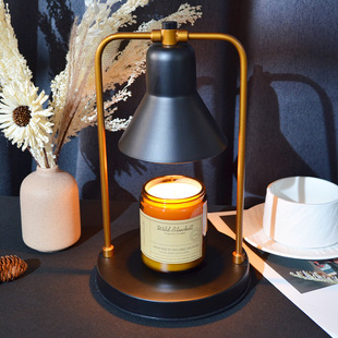 North American Simple Style Melt Wax Lamp Atmosphere Aromatherapy Candle Special Fire-free Safety Environmental Protection Bedroom Atmosphere Lamp