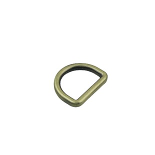 Luggage clothing hardware accessories die-cast seamless d-buckle handbag shoulder buckle shoe buckle one inch inner diameter 2.5cm