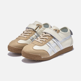 Forrest Gump Shoes Genuine Leather Girls' Shoes 2025 Spring and Autumn Children's Training Shoes Baby's Soft Sole Board Shoes Boys Casual Shoes
