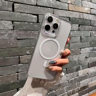 Применимо к Apple 16ProMax минималистичный ультратонкий чехол для iPhone 15 Магнитная всасывание 14 Прозрачный не желтый 13 жесткий чехол