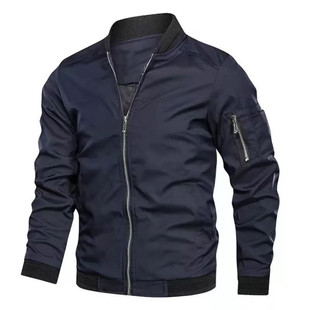 Spring and Autumn Men's Youth Leisure Large Size Jacket Coat AliExpress Best Selling Jacket Factory One Piece