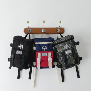 Children's Backpack 2023 New Korean Version Trendy Cool Letter Baby Backpack Handsome Boys' Kindergarten Schoolbag Trendy