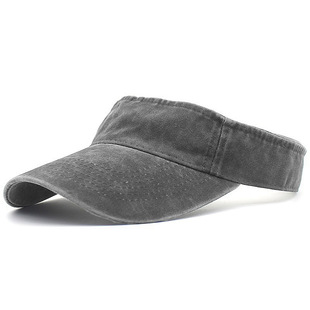 Cross-border Light Plate Washed Old Empty Top Hat Retro Roomless Cap Men's American Outdoor Sports Sunscreen Hat for Children