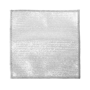 Multi-functional Dishwashing Cloth Double Thickened Oil-free Dishwashing Towel Sootwork Absorbent Wipe Silver Silk Cotton Yarn Sponge Wipe