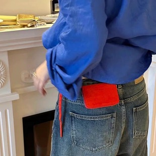 South Korea Internet celebrity onuk same style small square hanging bag mini new multi-color fashionable matching small card bag waist bag messenger bag