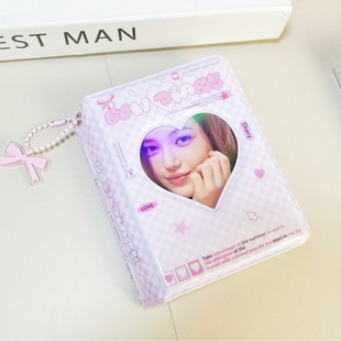 Factory direct 3-inch AoLi photo album large capacity storage this one palace card book mini cute ins style small card