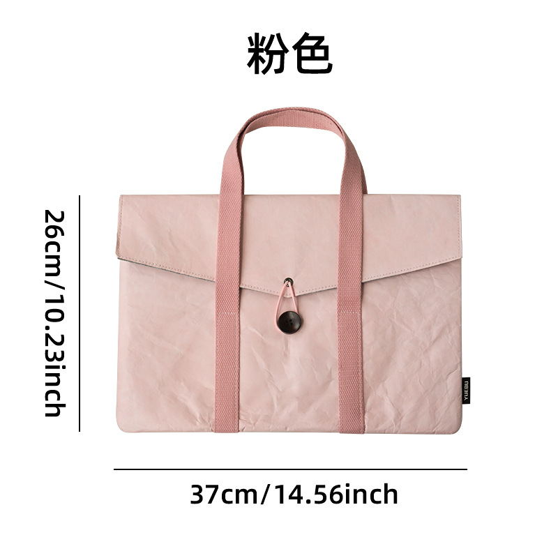 Ultra-Light Dupont Paper Apple Notebook Laptop Bag Inner Bag iPad Cosmetics Bag Waterproof and Wear-Resistant Business Bag