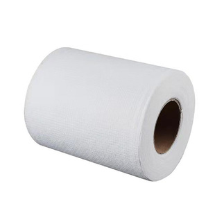 Factory supply dry wipes raw material white polyester viscose ratio 80g Pearl pattern mesh EF spunlace non-woven fabric