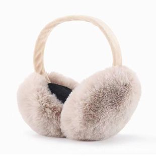 Winter Warm Earmuffs Women's Korean-style Cute Student Earmuffs Ear Protection Imitation Rabbit Plush Earmuffs Anti-freeze Foldable Earmuffs