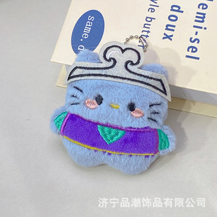 Cartoon Plush Journey to the West Kapibala Tang Monk Wukong KT Cat Doll Brooch Bag Pendant Headset Change