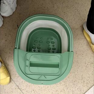 Foldable Storage Foot Bath Bucket Household Simple Massage Health Preservation Heat Preservation Foot Bath Tub with Lid Foot Bath Bucket Foot Bath Basin