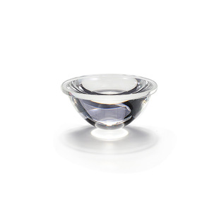Factory direct 50mm diameter car headlight glass lens smooth glass convex lens LED lens spotlight lens