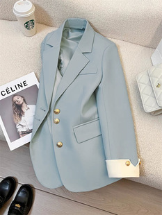 Casual Suit Jacket Women's 2024 Spring and Autumn New Korean Style Design Sense Internet Hot Fried Street Small Suit Jacket Women's Top