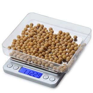 Kitchen Scale Foreign Trade High Precision Jewelry Portable Platform Scale Mini 0.1 Balance Weight Weighing Food Baking Electronic Scale