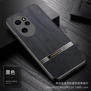 For Honor 200Pro wood grain phone case Magic6 lens all-inclusive V40 protective case x50 case 100pro