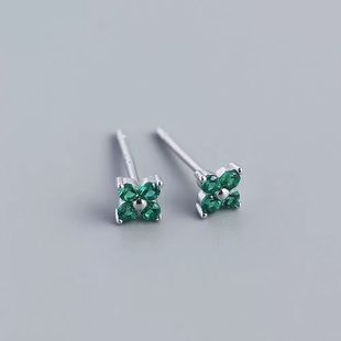 S925 Серебряная игла Ушные гвозди женский новый китайский стиль свежий темперамент высокий элегантный дизайн нишевые украшения для сна