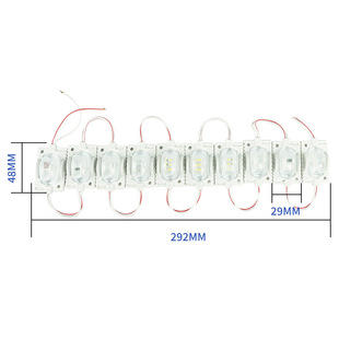 Engineering advertising led module cross-border wholesale truck tail light luminous lens truck warning light module light