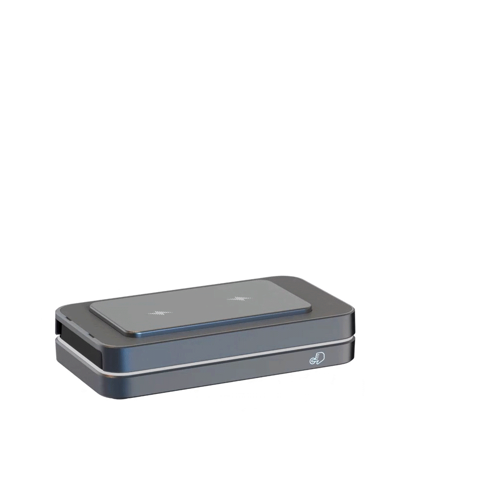 Three-in-one wireless charger ultra-thin multi-device universal fast charger for Apple Huawei Xiaomi wireless charger