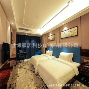 5-Star Hotel Suite Complete Set of Furniture B&B Apartment Guest Room Wardrobe Sofa Complete Set of Furniture Customized According to Drawings