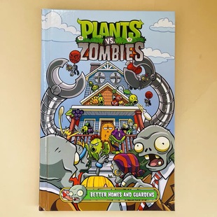 English Original Comic Plants vs. Zombies Plants vs. Zombies Children's Comic Book Hardcover 7 Books