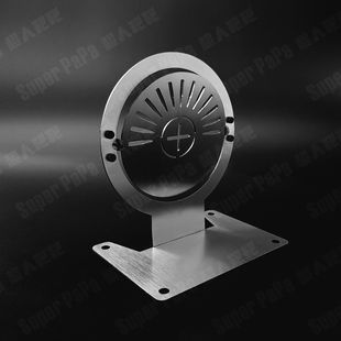 Cross-border Shooting Water Soft Egg Training Metal Flip Steel Target Club Real CS Thickened Rotary Reset Target