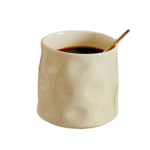 Milk fufu mug household ceramic cup girls office drinking cup lovers high-value coffee cup tea cup