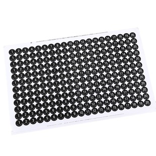 Adhesive sticker advertising printing label printable logo trademark wholesale creative adhesive label sticker