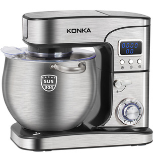 Konka multifunctional chef machine 12L large capacity automatic dough kneading machine commercial integrated intelligent timing dough kneading machine