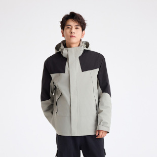 2024 Winter New Three-in-One Charge Clothes Windproof and Waterproof Outdoor Clothes for Men and Women Detachable Fleece Jacket
