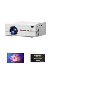Chigo Projector Home High-definition Home Theater Small Student Dormitory Bedroom with Free Shipping