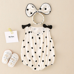 Baby Summer Clothes, Newborn Clothes, Baby Girl's Jumpsuit, Full Moon and 100 Days Princess, Super Cute Baggy Clothes, Summer Clothes