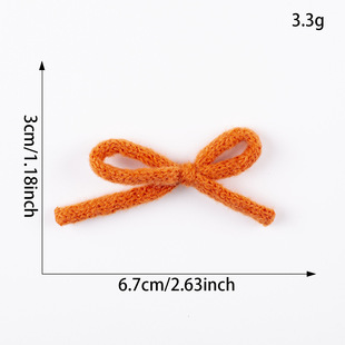 New Cute Sweet Super Fairy Mesh Double Layer Bow Cloth Sticker DIY Accessories Hair Card Clothing Accessories Decorative Label