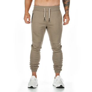 Dr. Muscle Leisure New European and American Sports Pants Men's Cotton Fitness Pants Running Training Pants Wholesale Factory