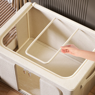 Tianshan Cotton Clothes Finishing Box Household Large Capacity Foldable Clothes Finishing Storage Box Moving Storage Box
