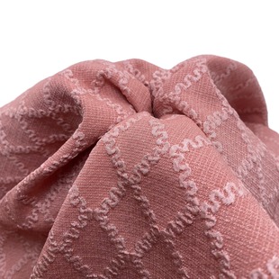 Chain lattice relief jacquard comfortable fashion women's clothing camisole dress Lolita suit fabric