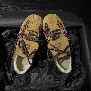 This year's popular thick-soled Forrest Gump shoes for women 2024 new fashion all-match soft-soled sports and leisure moral training shoes for women