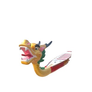 Wooden Boat Hand-polished National Standard Dragon Boat Dragon Boat Competitive Dragon Boat 12 People Fiberglass Dragon Boat