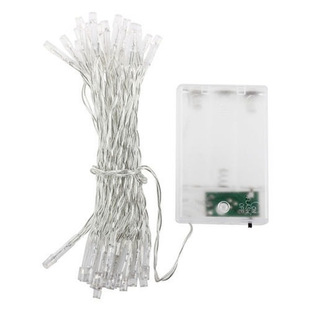 AA battery box light string led low voltage environmental protection USB color warm white always bright flashing copper bare light string wholesale