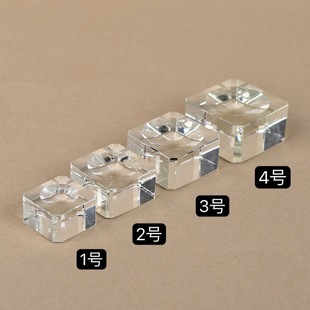 Bracket Base Small Ball Glass Water Glass Crystal Ball Square Chassis Ornaments Base Floor