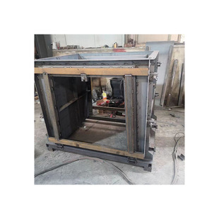 Rectangular flow channel steel mold Expressway flow channel steel mold concrete trapezoidal drain channel steel mold