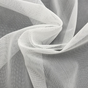 Spot 20D Spandex Mesh Elastic Breathable Checkered Polyester Spandex Mesh Intimates Yoga Wear Women's Dress Fabric