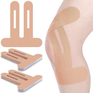 Sports Fitness Running Knee Pad Breathable Waterproof Traceless Knee Protective Patch Pre-cut Knee Sports Tape
