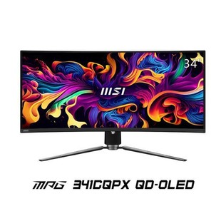 MPG 341CQPX QD-OLED 34 "Quasi 4K 240Hz Quantum Dot OLED Game Video Display Screen