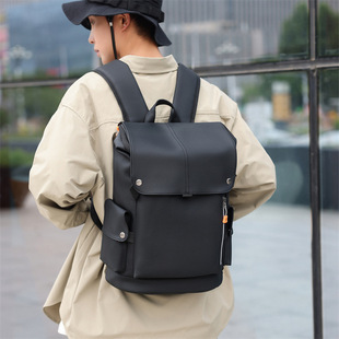 New Backpack Fashion Backpack Men's Business Men's Computer Bag Large Capacity Junior High School Students College Students Schoolbag Men